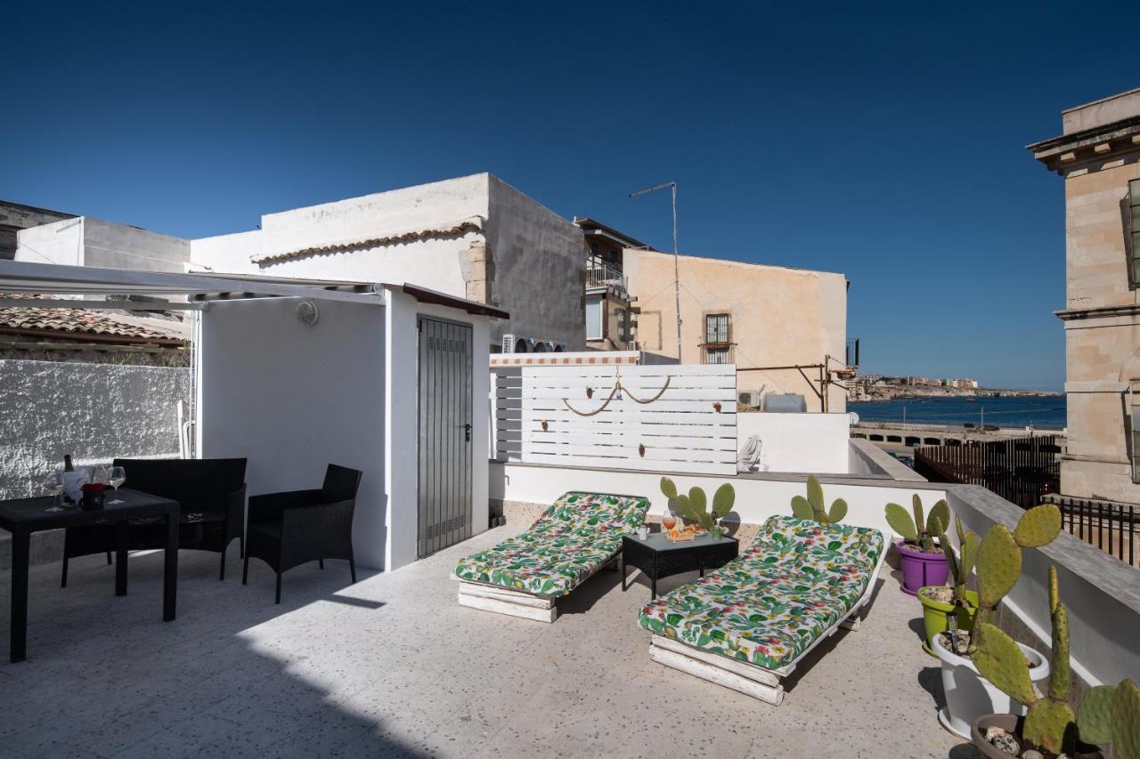 الشقق الفندقية سيراكوزافي  Ortigia Terrace Sea View المظهر الخارجي الصورة